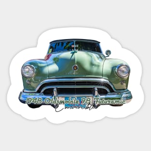 1948 Oldsmobile 98 Futuramic Convertible Sticker